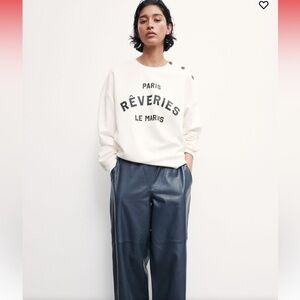 H&M NWT Rêveries, Paris, Le Marais Women's Sweatshirt